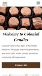 Mobile Screenshot of colonialcandies.com